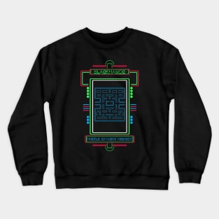 Neon Maze Crewneck Sweatshirt